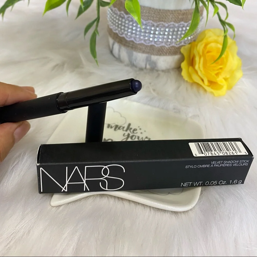 Nars Velvet Shadow Stick Glenan Blue 8261 Eyeshadow Eye Cream Stick 1.6g Glénan